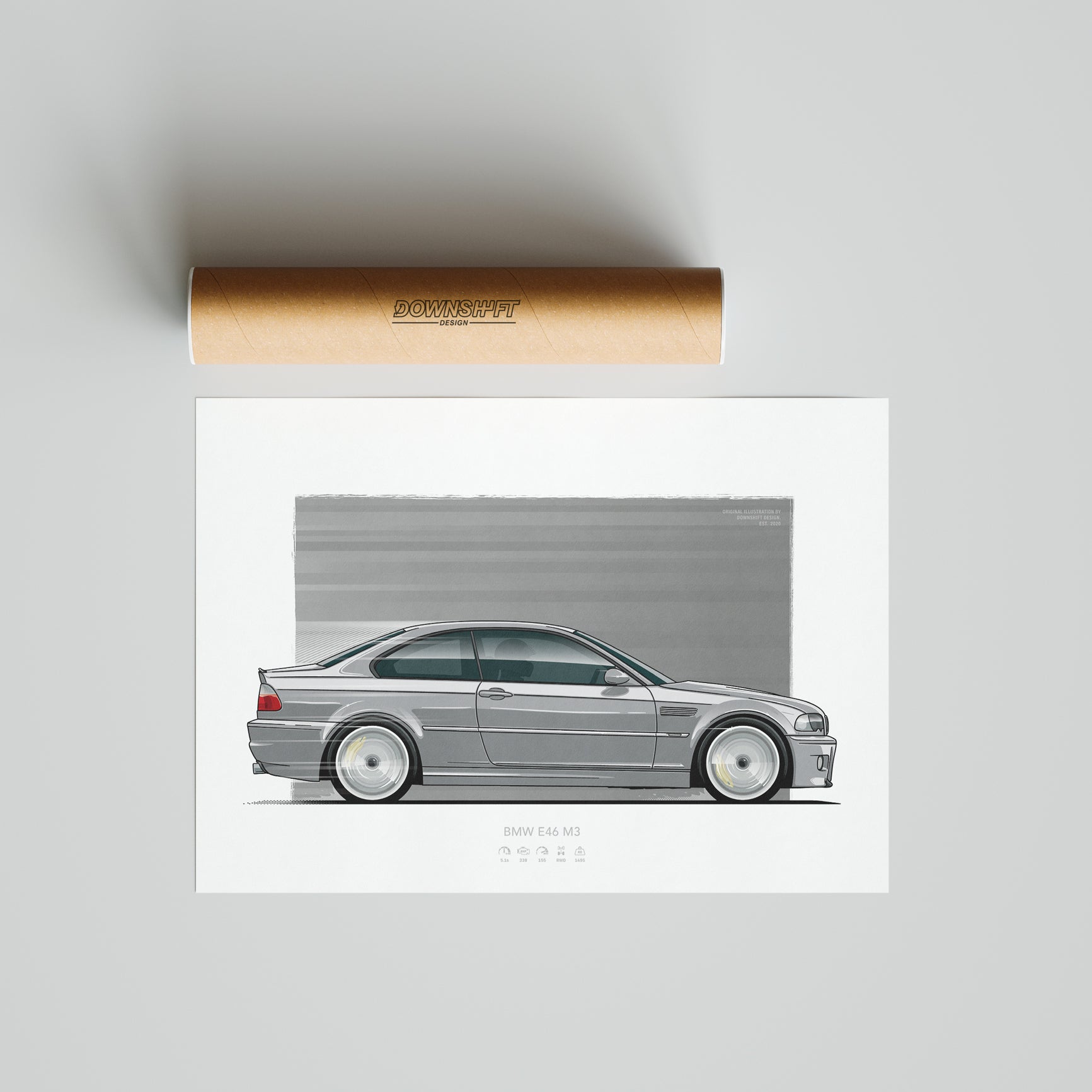 BMW E46 M3 – Fine Art Automotive Print
