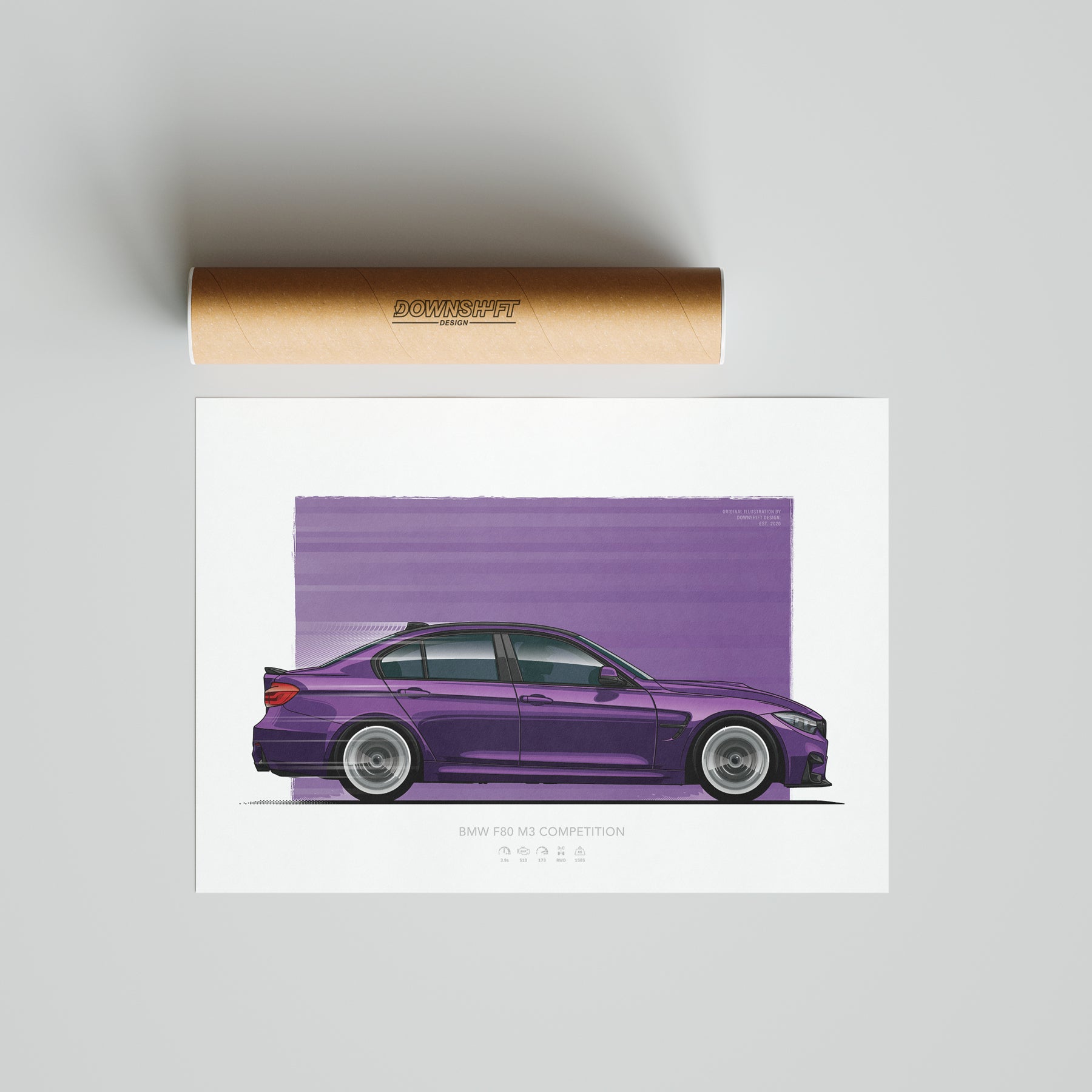 BMW F80 M3 – Fine Art Automotive Print