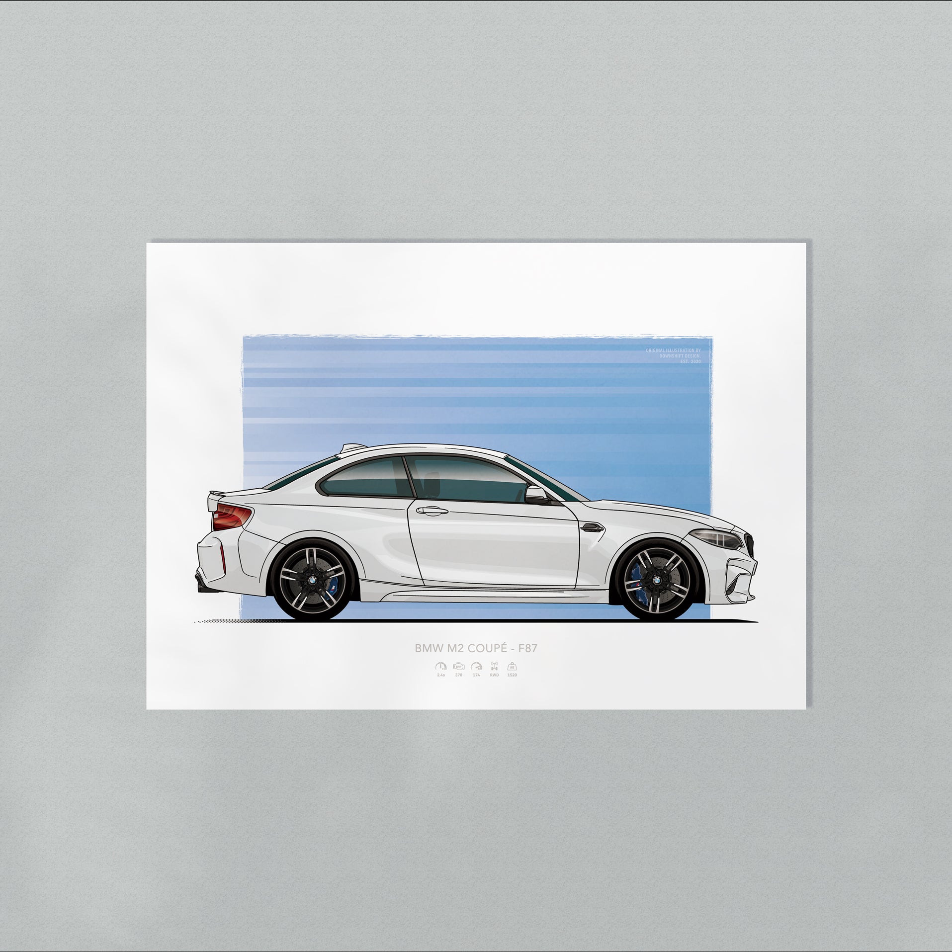 BMW M2 – Fine Art Automotive Print