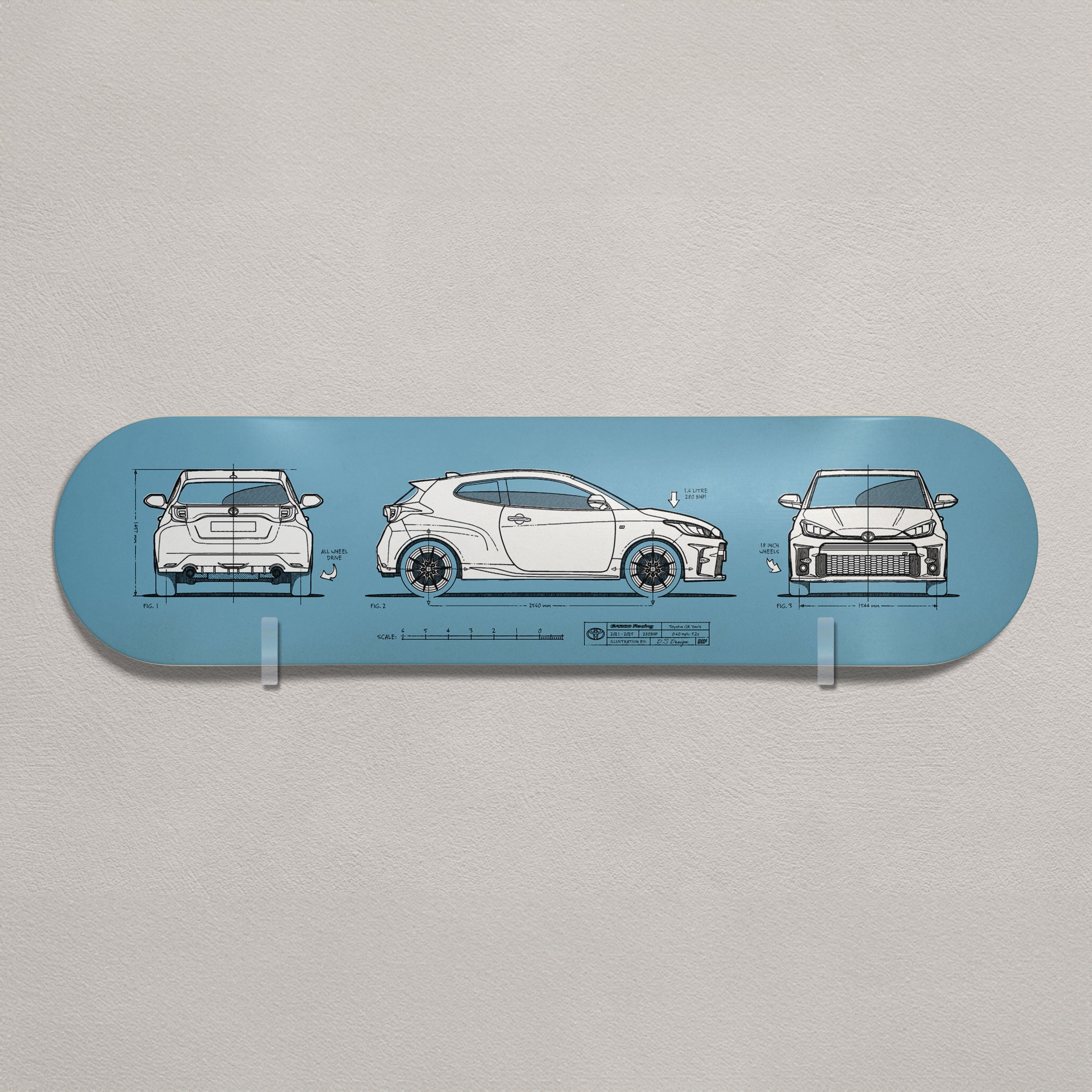 Yaris GR - Car Blueprint Collection
