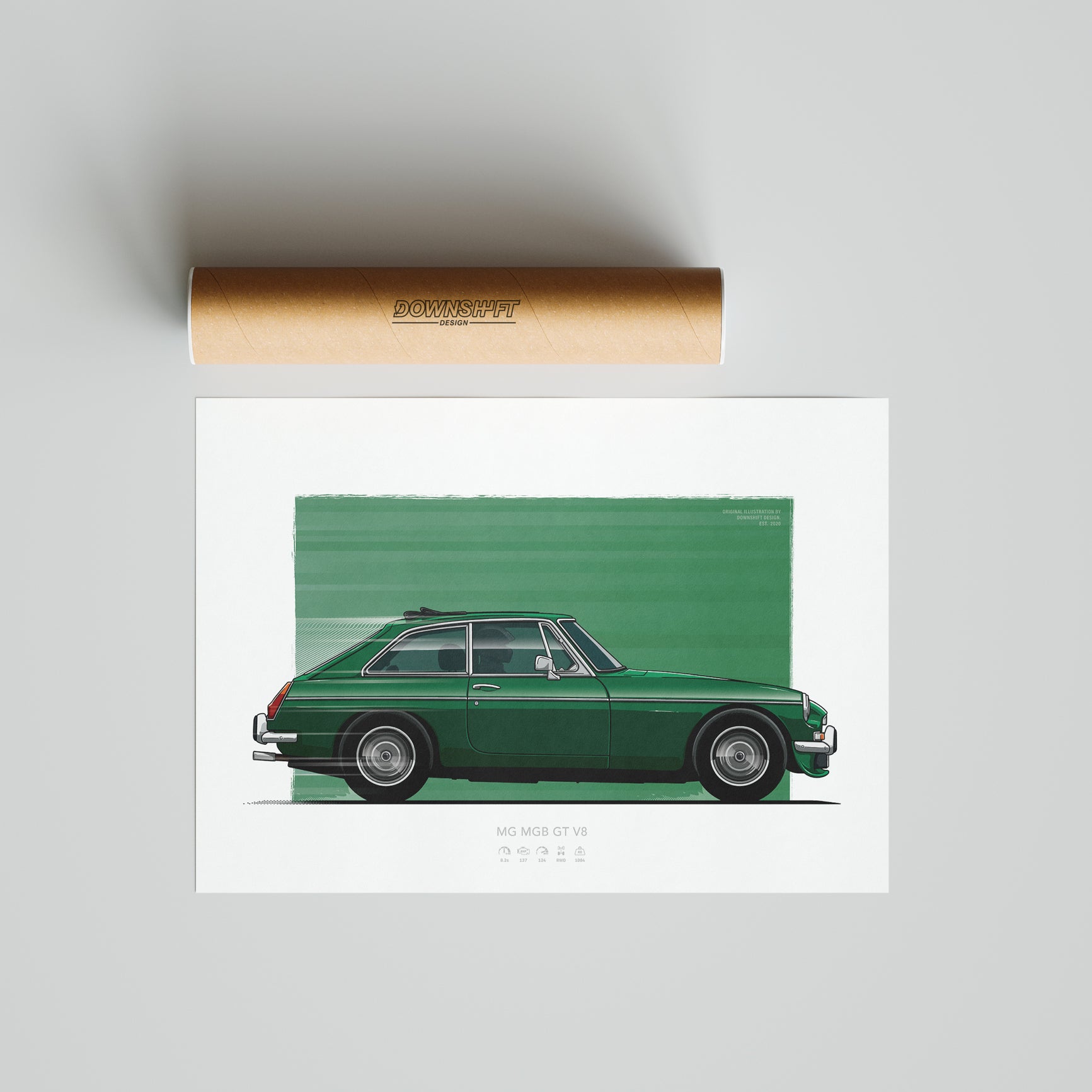 MGB GT V8 – Fine Art Automotive Print