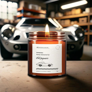 Personalised Car Candle - Easily distracted by old cars My Store