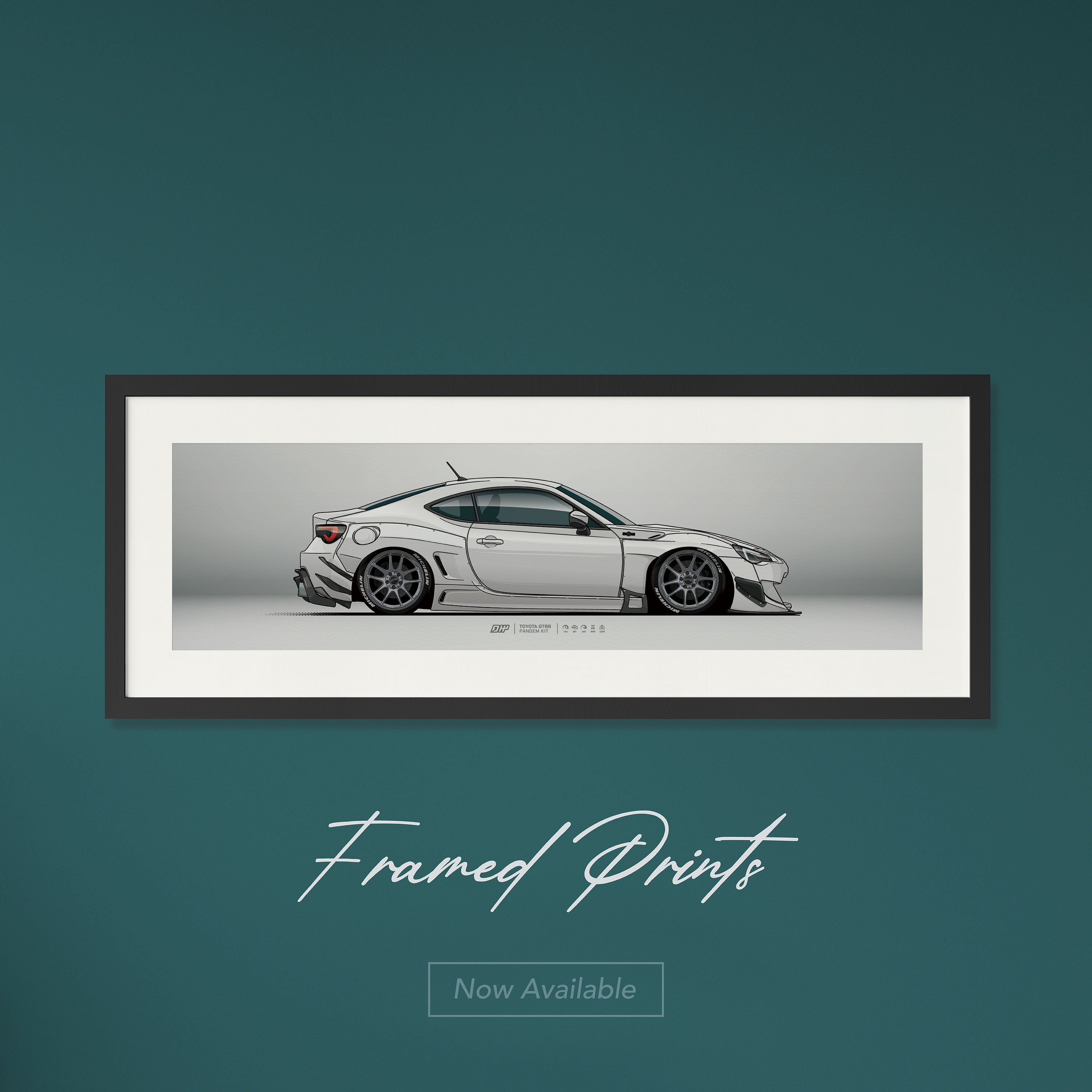 Toyota GT86 Pandem Kit Art Deck
