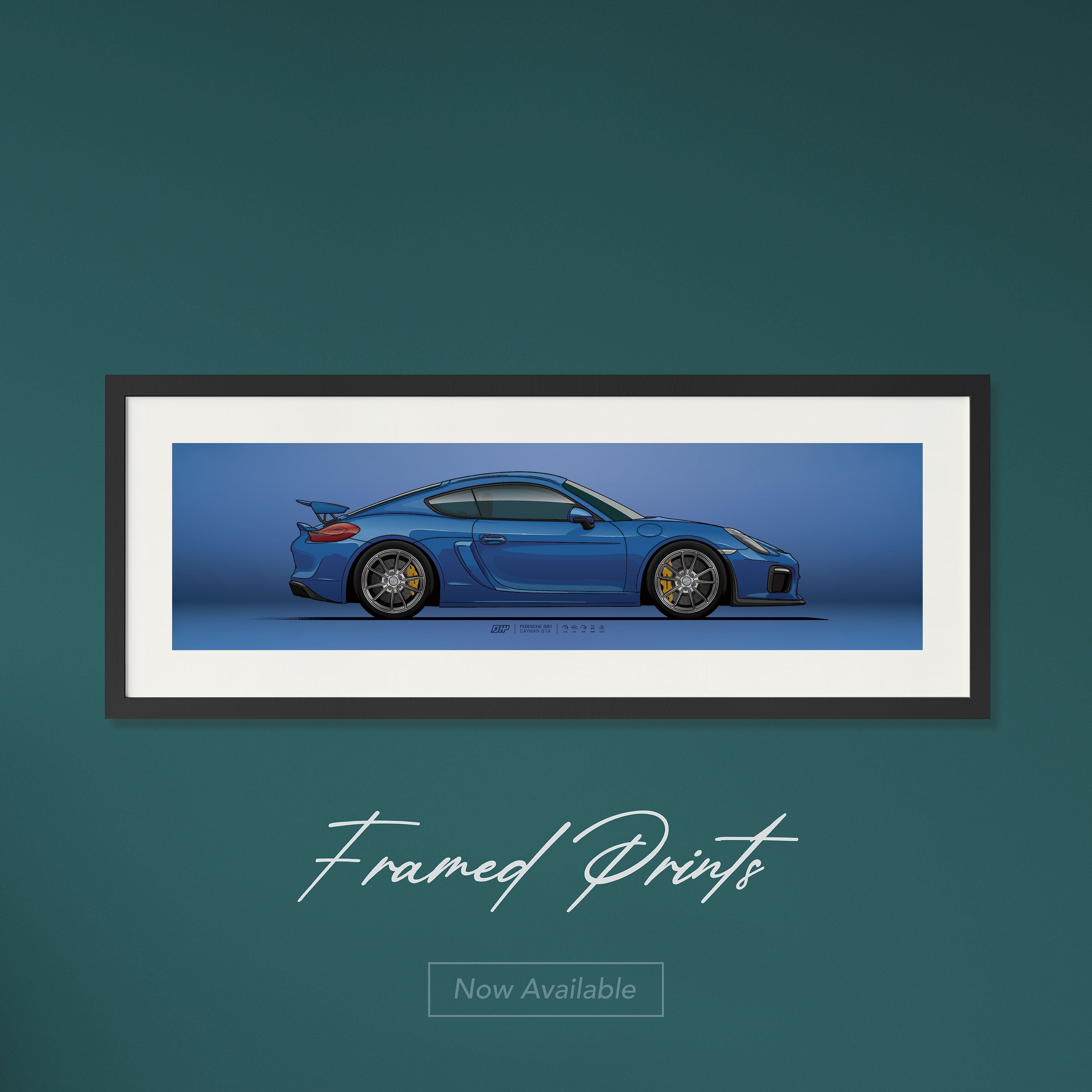 Porsche Cayman Gt4 Art Deck