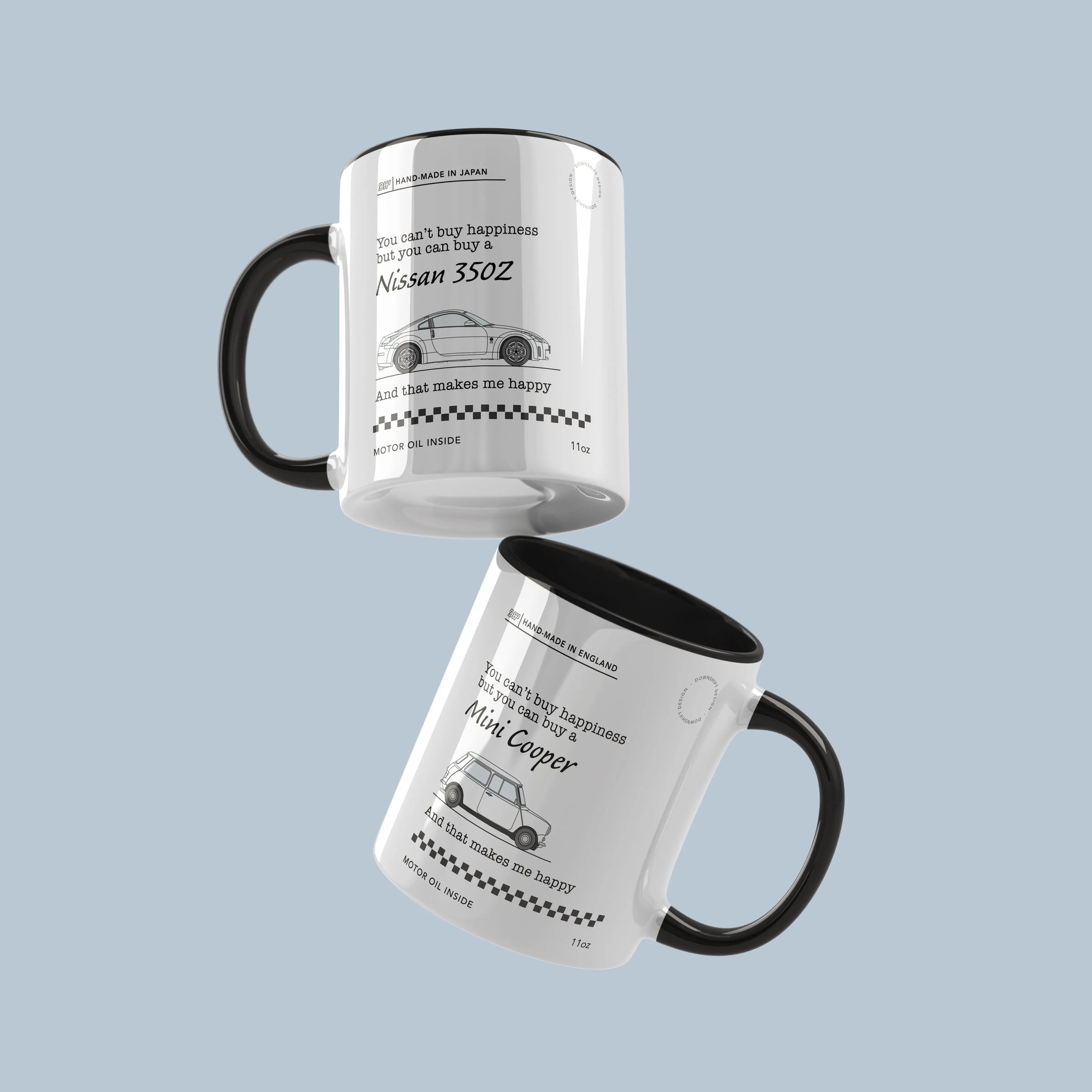 Personalised Motor Mug - Cars make me happy My Store