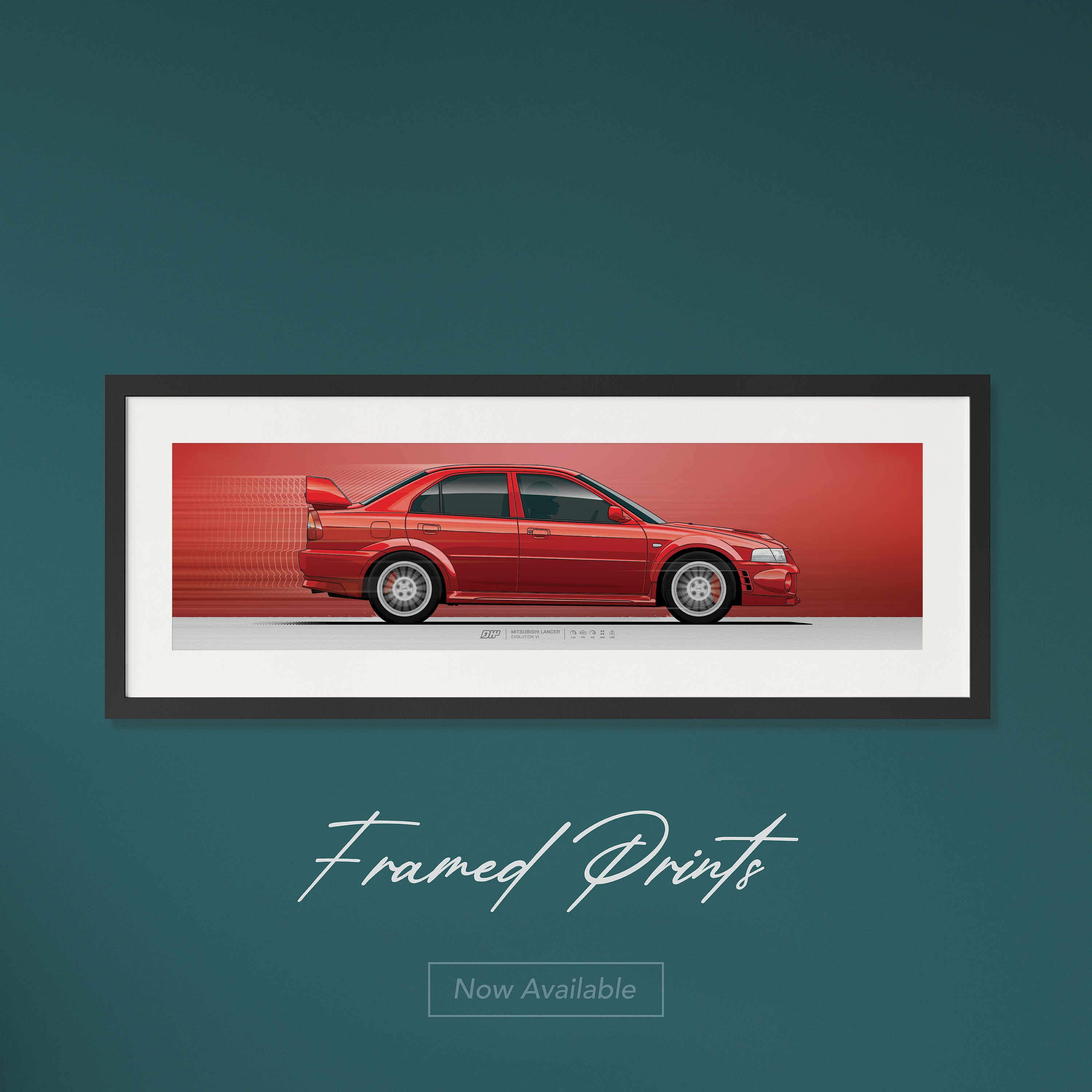 Mitsubishi Evo 6 Art Deck