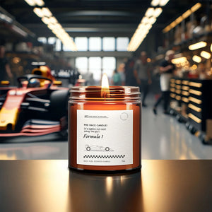 Personalised Car Candle - Pre race candle My Store