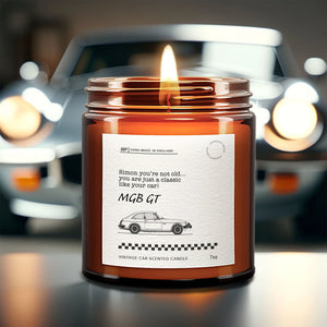 Personalised Car Candle - you're just a classic! My Store