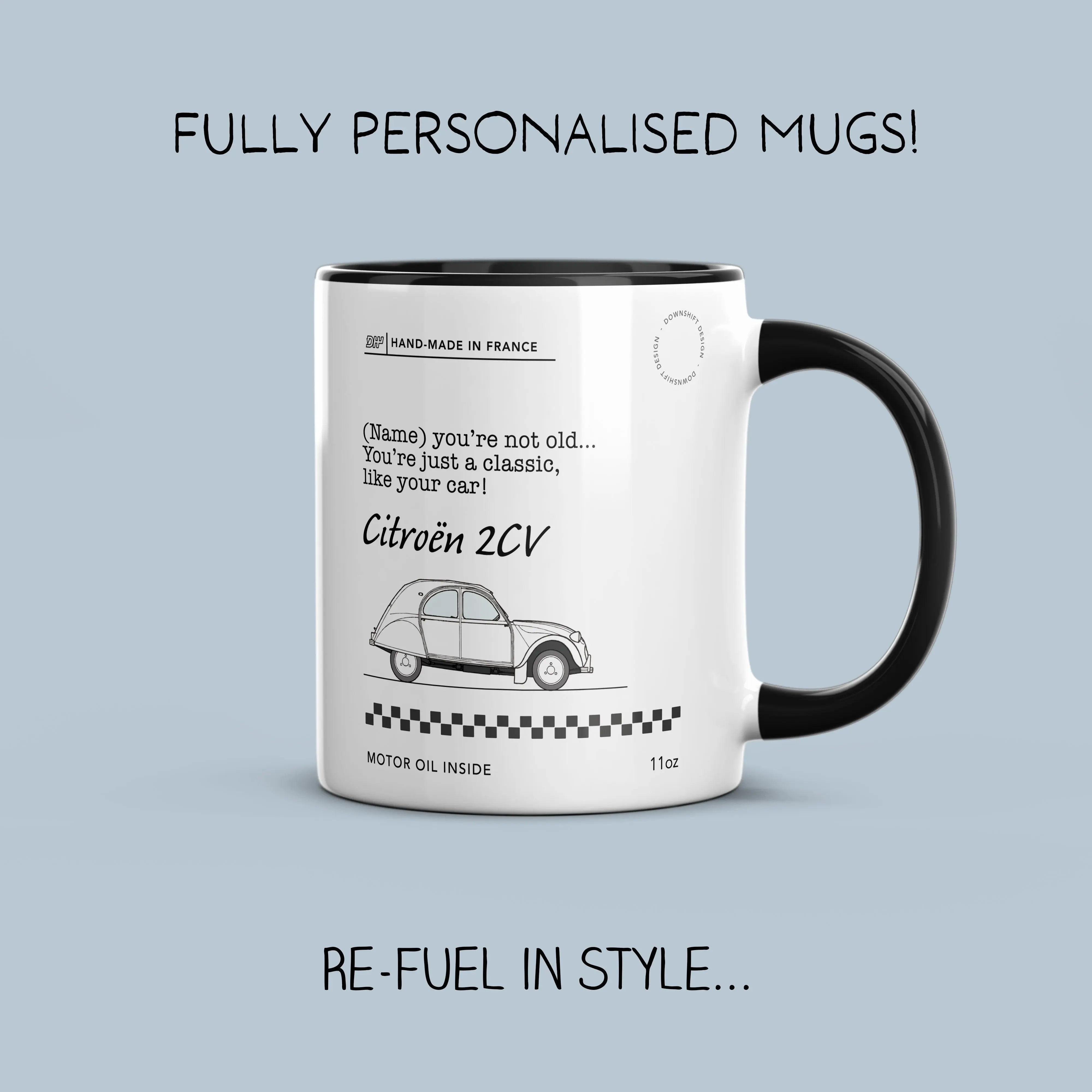 Personalised Motor Mug - You're a classic! My Store