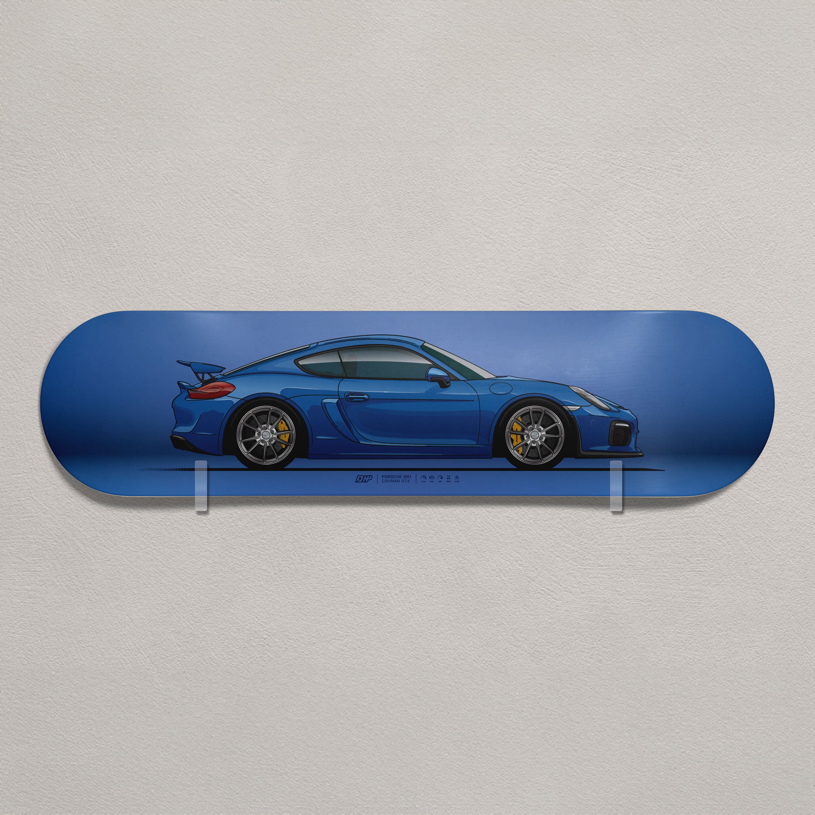 Porsche Cayman Gt4 Art Deck