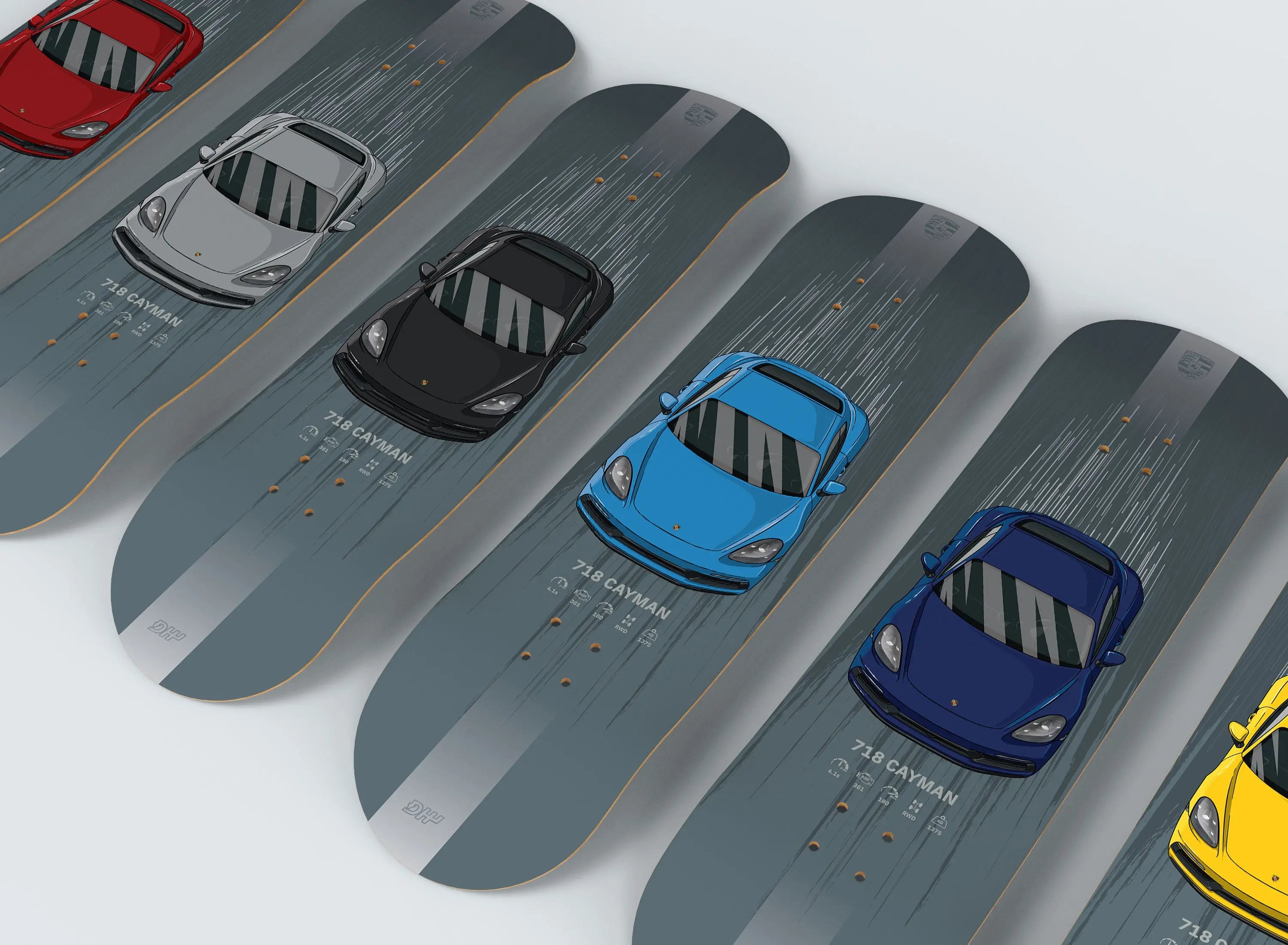 Porsche 718 CAYMAN -  Art Deck My Store
