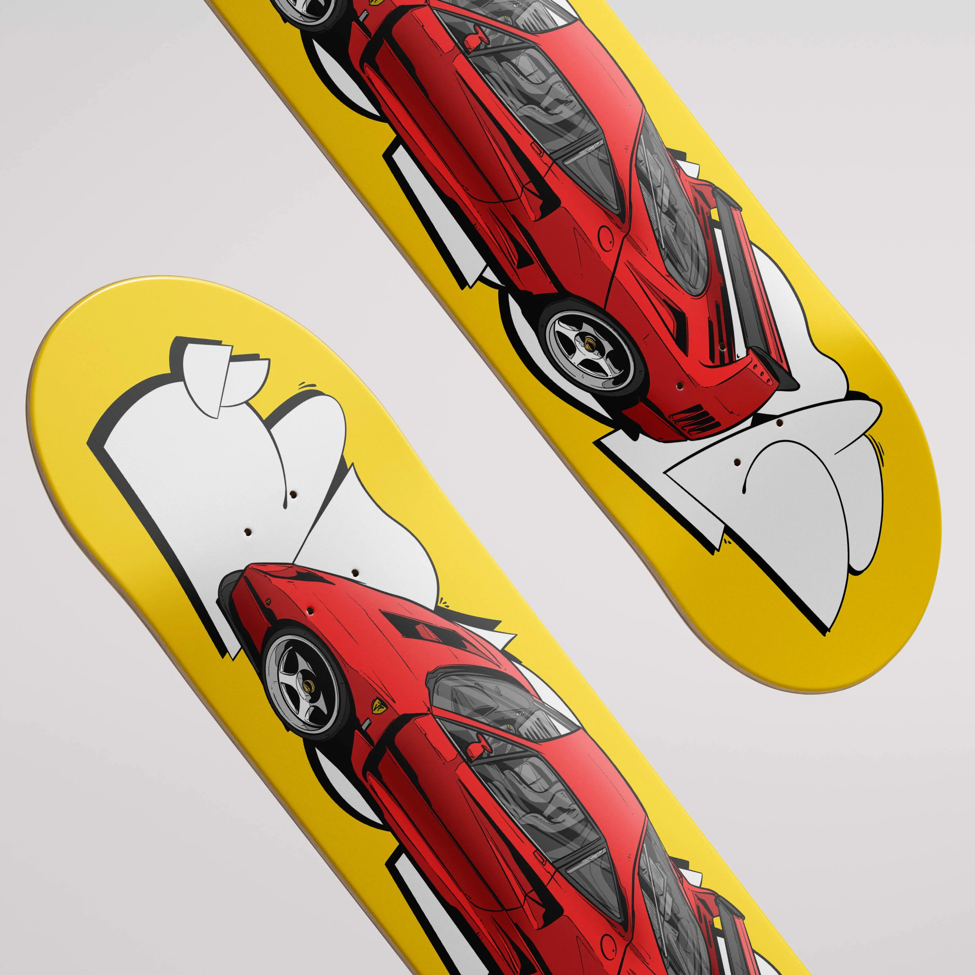 JP60 x Downshift Design | Ferrari F40 - by JP60 skateboard